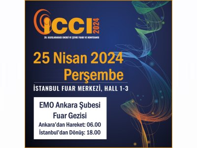 ICCI 2024 FUARINA GİDİYORUZ