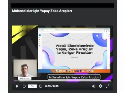 ÜYELERİMİZ İÇİN ÜCRETSİZ UDEMY EĞİTİMİ: MÜHENDİSLER İÇİN YAPAY ZEKA ARAÇLARI