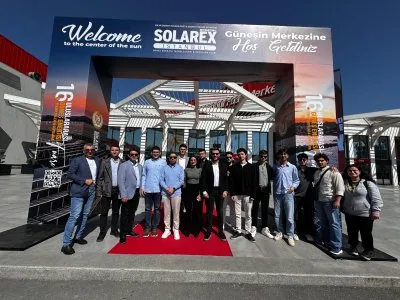 SOLAREX 2024 ULUSLARARASI İSTANBUL GÜNEŞ ENERJİSİ VE TEKNOLOJİLERİ FUARINA TEKNİK GEZİ DÜZENLENDİ