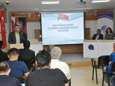 EMO ANTALYA ŞUBESİ 16. DÖNEM 1. DANIŞMA KURULU TOPLANTISI YAPILDI