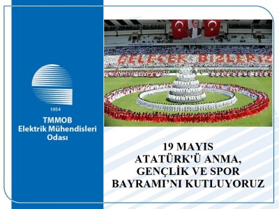 19 MAYIS ATATÜRK`Ü ANMA, GENÇLİK VE SPOR BAYRAMI`NI KUTLUYORUZ