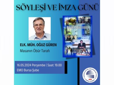 İMZA GÜNÜ VE SÖYLEŞİ: MASANIN ÖBÜR TARAFI