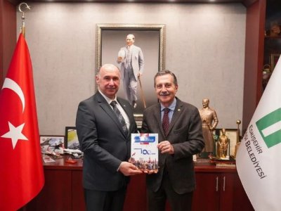 ŞUBE YÖNETİM KURULUMUZ, ESKİŞEHİR TEPEBAŞI BELEDİYE BAŞKANI DT.AHMET ATAÇ`I MAKAMINDA ZİYARET ETTİ