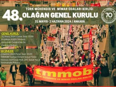 TMMOB 48. OLAĞAN GENEL KURULU TOPLANIYOR!