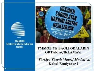 TÜRKİYE YÜZYILI MAARİF MODELİ LAİKLİK DÜŞMANI, BİLİMİ VE FENNİ DIŞLAYAN GERİCİ BİR EĞİTİM-ÖĞRETİM MODELİDİR! 
KABUL ETMİYORUZ !