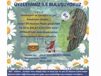 ÜYELERİMİZ İLE BULUŞUYORUZ!