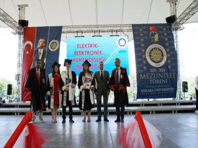 ANKARA ÜNİVERSİTESİ MEZUNİYET TÖRENİNE KATILDIK