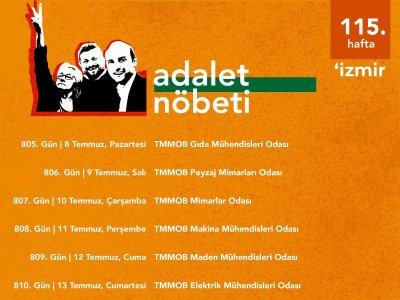 ADALET NÖBETİNE ÇAĞRI:<B> #GEZİYEOZGURLUK</B>