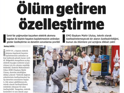 ÖZELLEŞTİRME ÖLÜM DEMEK (BİRGÜN)
