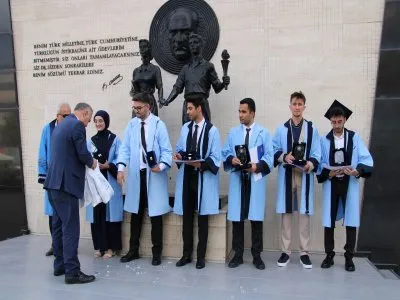 GAZİ ÜNİVERSİTESİ MEZUNİYET TÖRENİNE KATILIM SAĞLADIK