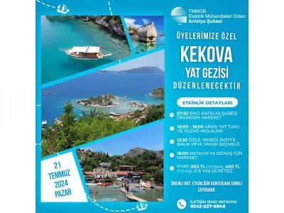 KEKOVA MAVİ YOLCULUK GEZİSİNDE BULUŞALIM!