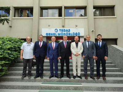 TEDAŞ GENEL MÜDÜRLÜĞÜ`NE ZİYARET