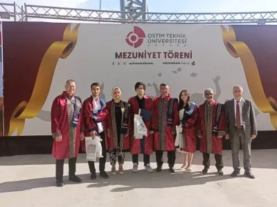 OSTİM TEKNİK ÜNİVERSİTESİ MEZUNİYET TÖRENİNE KATILDIK