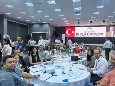 MERSİN BÜYÜKŞEHİR BELEDİYESİ MESKİ GENEL MÜDÜRLÜĞÜ STRATEJİK PLAN ÇALIŞTAYINA EMO MERSİN ŞUBE YÖNETİM KURULUMUZ ADINA ŞUBE BAŞKANIMIZ ALKAN ALKAYA KATILDI.