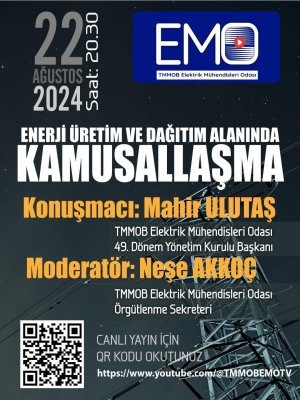 EMO TV SÖYLEŞİ: ENERJİDE KAMUSALLIK