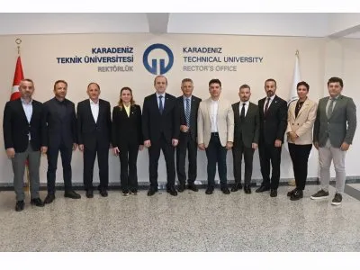 KTÜ REKTÖRÜ SAYIN PROF. DR. HAMDULLAH ÇUVALCI ZİYARETİ
