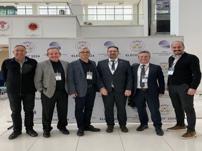 EMO BURSA ŞUBE TARAFINDAN DÜZENLENEN 13. ULUSAL ELEKTRİK ELEKTRONİK VE BİYOMEDİKAL MÜHENDİSLİĞİ KONFERANSINA (ELECO 2024) EMO MERSİN ŞUBE BAŞKANIMIZ PROF. DR. ALKAN ALKAYA KATILDI.