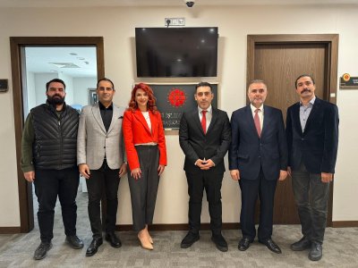 TÜRKİYE CUMHURİYETİ CUMHURBAŞKANLIĞI İLETİŞİM BAŞKANLIĞI BİLGİ İŞLEM DAİRE BAŞKANLIĞINA ZİYARET