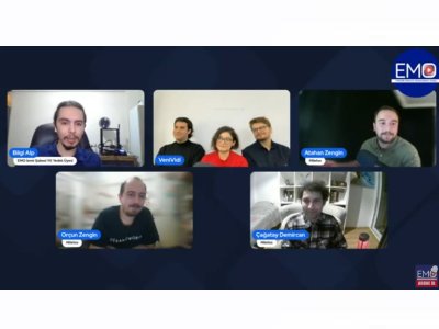 EMO TVDE AKILLI ŞEHİRLER HACKATHONUNDA DERECEYE GİREN PROJELER ANLATILDI