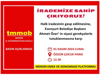 İRADEMİZE SAHİP ÇIKIYORUZ!
