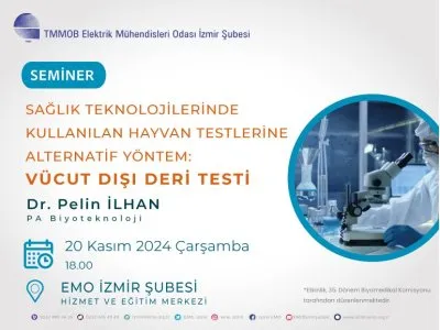 <B>SEMİNER</B>: VÜCUT DIŞI DERİ TESTİ