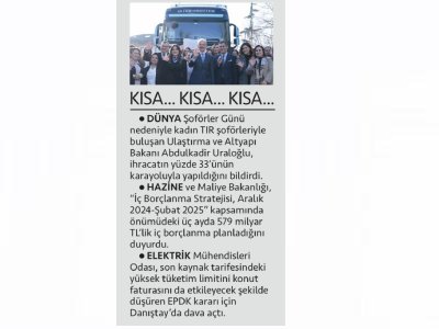 KISA... KISA... KISA... (CUMHURİYET)