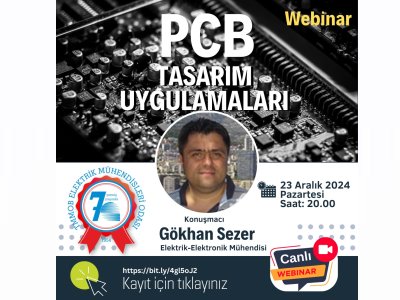 ÇEVRİMİÇİ SEMİNER: PCB TASARIM UYGULAMALARI