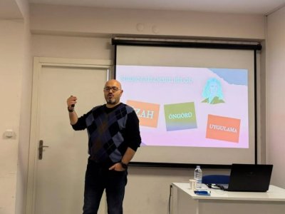 PROF. DR. GÖKHAN ÇINAR, MÜHENDİSLİK VE BİLİM KONULARINDA BİLGİLENDİRME YAPMAK ÜZERE ADAY MESLEKTAŞLARLA BİR ARAYA GELDİ