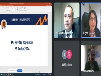 MERSİN ÜNİVERSİTESİ KALİTE GÜVENCESİNİ ARTTIRMA ÇALIŞMALARI KAPSAMINDA İŞ BİRLİKLERİNİ ARTIRMAK VE GERÇEKLEŞTİRİLEN FAALİYETLERİN NİTELİĞİNİ GELİŞTİRMEK AMACIYLA DÜZENLENEN DIŞ PAYDAŞ TOPLANTISINA, EMO MERSİN ŞUBEMİZİ TEMSİLEN BAŞKANIMIZ PROF. DR. ALKAN A