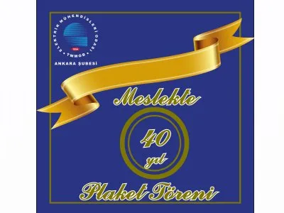 MESLEKTE 40 YIL PLAKET TÖRENİ DÜZENLENİYOR