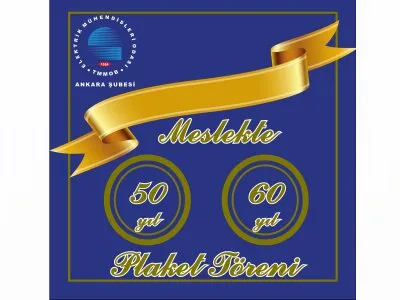 MESLEKTE 50 VE 60 YIL PLAKET TÖRENİ DÜZENLENİYOR