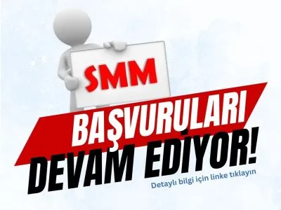2025 SMM-BT BAŞVURULARIMIZ DEVAM ETMEKTEDİR