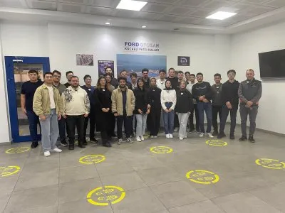 FORD OTOSAN KOCAELİ GÖLCÜK FABRİKASINA TEKNİK GEZİ DÜZENLENDİ