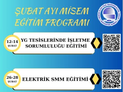 ŞUBAT AYI MİSEM EĞİTİM TAKVİMİ