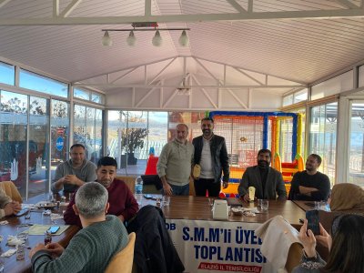 ELAZIĞ İLİNDE FAALİYET YÜRÜTEN ÜYELERİMİZLE BİRARAYA GELİNDİ.