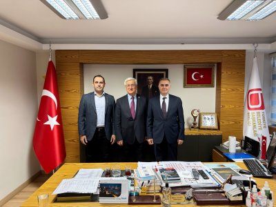 EMO ANKARA ŞUBESİNDEN TÜRKİYE BELEDİYE BAŞKANLARI BİRLİĞİNE ZİYARET