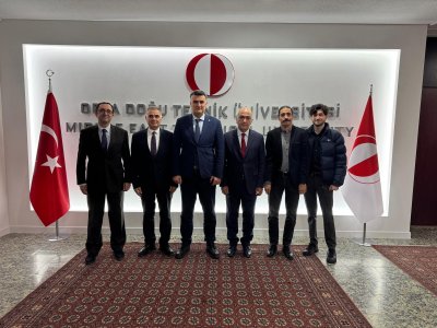 EMO ANKARA ŞUBESİNDEN ODTÜ REKTÖRÜNE ZİYARET