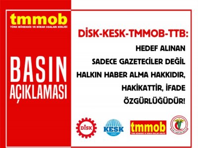 HEDEF ALINAN SADECE GAZETECİLER DEĞİL HAKİKATTİR!