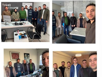 ELEKTRİK MÜHENDİSLERİ ODASI ERDEMLİ TEMSİLCİLİĞİMİZ, İLÇEDEKİ MESLEKTAŞLARIMIZ MİMAR VE MÜHENDİSLERİ ZİYARET ETTİ.