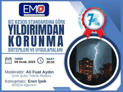 <B>EMO TV</B>: YILDIRIMDAN KORUNMA SİSTEMLERİ