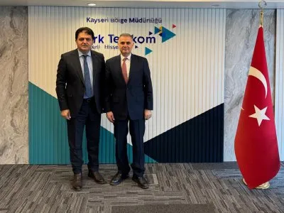 EMO ANKARA ŞUBESİNDEN TÜRKTELEKOM KAYSERİ BÖLGE MÜDÜRLÜĞÜNE ZİYARET