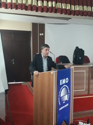 ORDU TEMSİLCİLİĞİMİZDE ``ELEKTRİKLİ ARAÇ TEKNOLOJİLERİ;BATARYALAR,ŞARJ ALT YAPISI VE YENİLİKLER`` SEMİNERİ DÜZENLENDİ