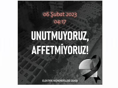 6 ŞUBAT DEPREMLERİNİN İKİNCİ YILINDA BİR KEZ DAHA YİNELİYORUZ: GÜVENLİ KENTLER BİLİMİN IŞIĞINDA, MÜHENDİSLİK, MİMARLIK, ŞEHİR PLANCILIĞI KILAVUZLUĞUNDA KURULUR. BİR DEPREM ÜLKESİ, BİLİM ADAMLARININ VE MESLEK ODALARININ SESİNE KULAK TIKANARAK İNŞA EDİLEMEZ