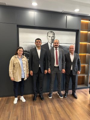 MERSİN BÜYÜKŞEHİR BELEDİYE BAŞKAN DANIŞMANI SN. SEMİH GÖKAYAZI MESKİDE MAKAMINDA ZİYARET ETTİK.