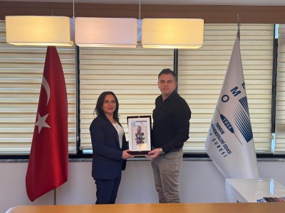 AKDENİZ BELEDİYELER BİRLİĞİ`NDEN ŞUBEMİZE ZİYARET