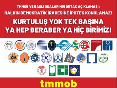 HALKIN DEMOKRATİK İRADESİNE İPOTEK KONULAMAZ!
