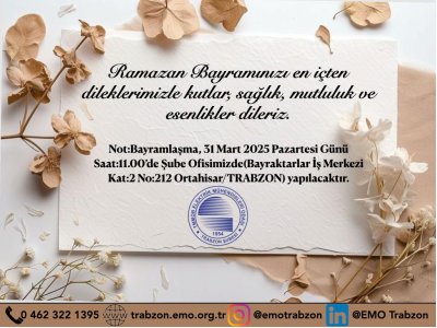 RAMAZAN BAYRAMI KUTLU OLSUN