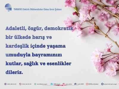 BAYRAMINIZI KUTLARIZ