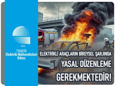 ELEKTRIKLI ARACLARIN BIREYSEL SARJINDA YASAL DUZENLEME GEREKMEKTEDIR!