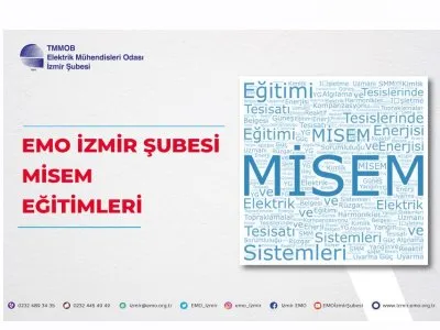EMO İZMİR ŞUBESİ <B>NİSAN 2025 </B>DÖNEMİ MİSEM EĞİTİMLERİ